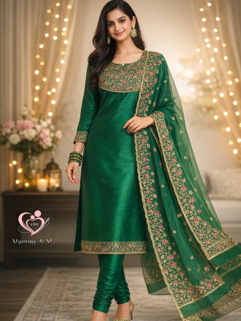 Three piece Churidar