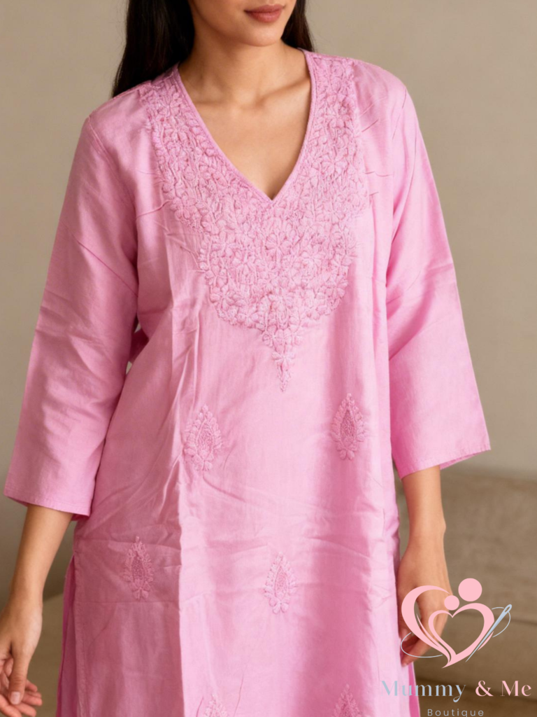 CHIKANKARI PINK