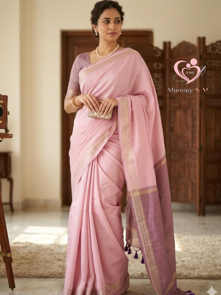 MAHESHWARI COTTON SILK SAREE