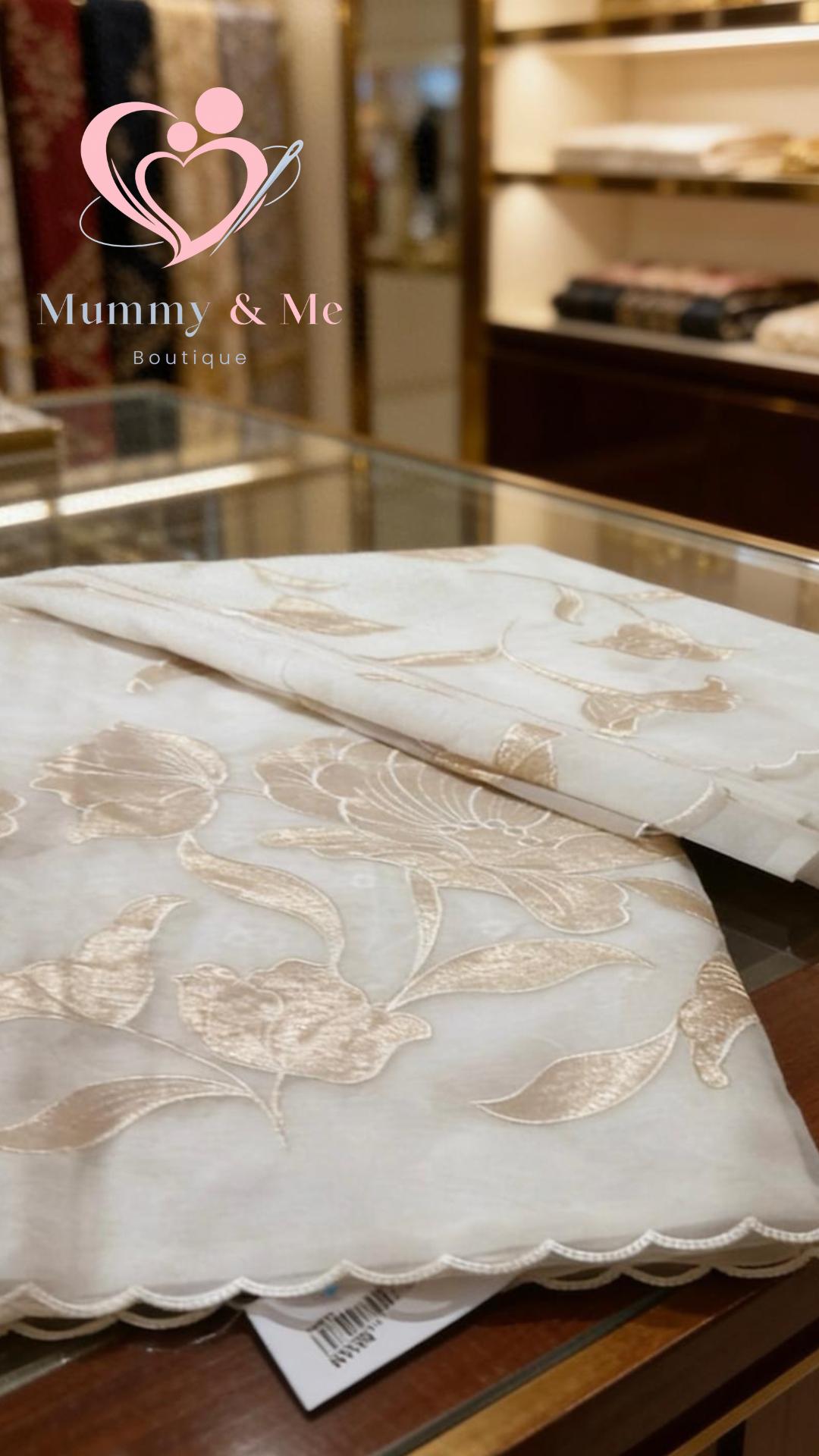 Turkish Organza Saree - Image 2
