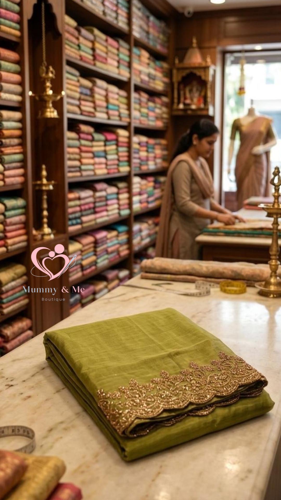 ONE MINUTE SILK SAREE - Image 3