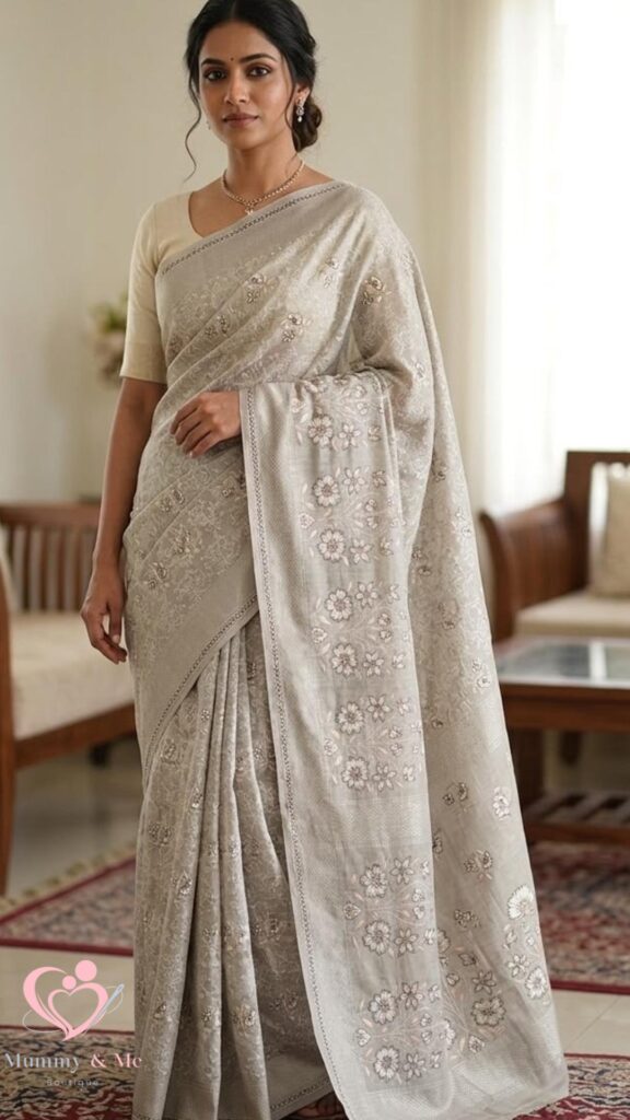 CHANDHERI COTTON SAREE