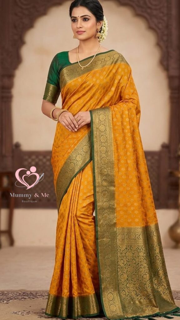 SEMI BANARASI SILK SAREE