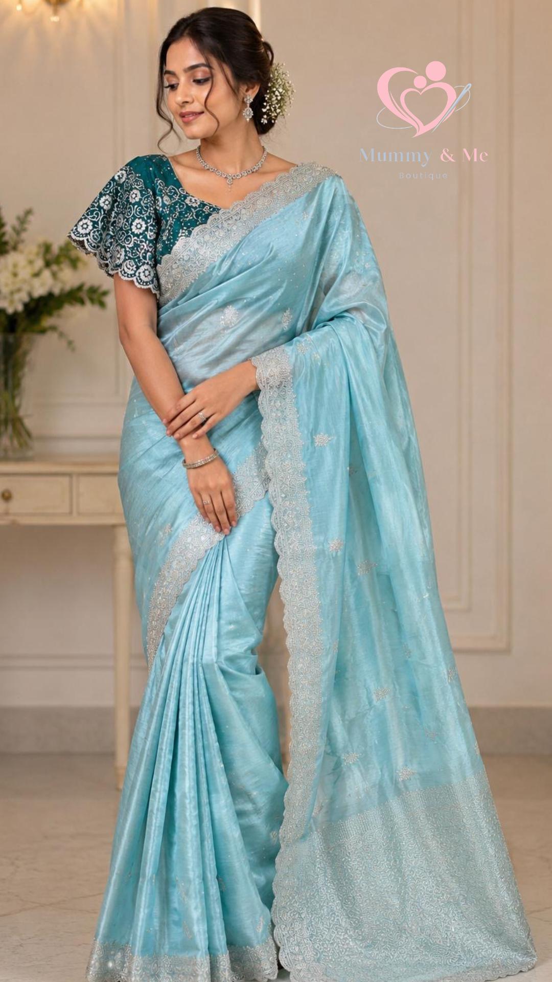 DESIGNER SILK SAREE - Image 4
