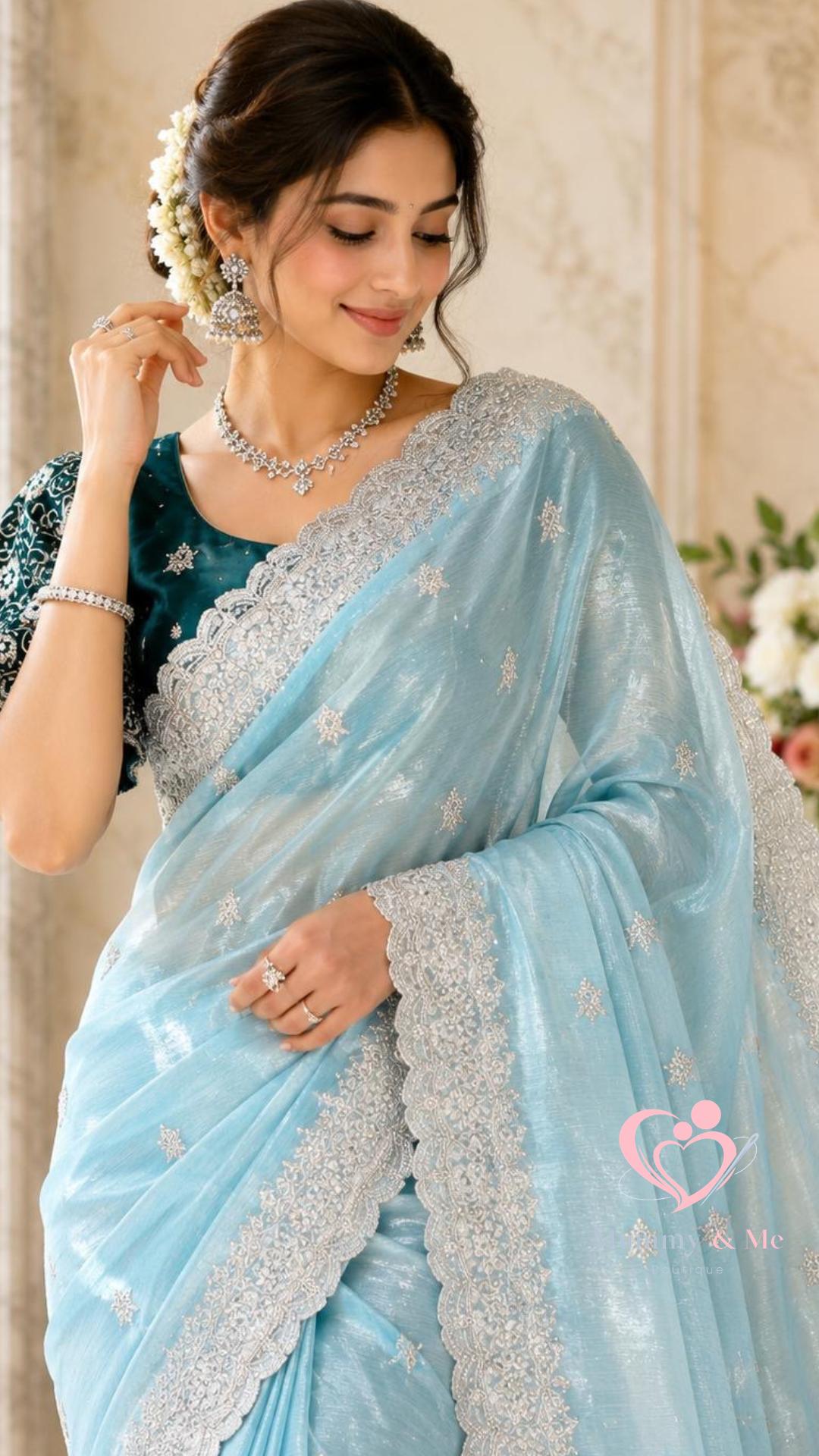 DESIGNER SILK SAREE - Image 3