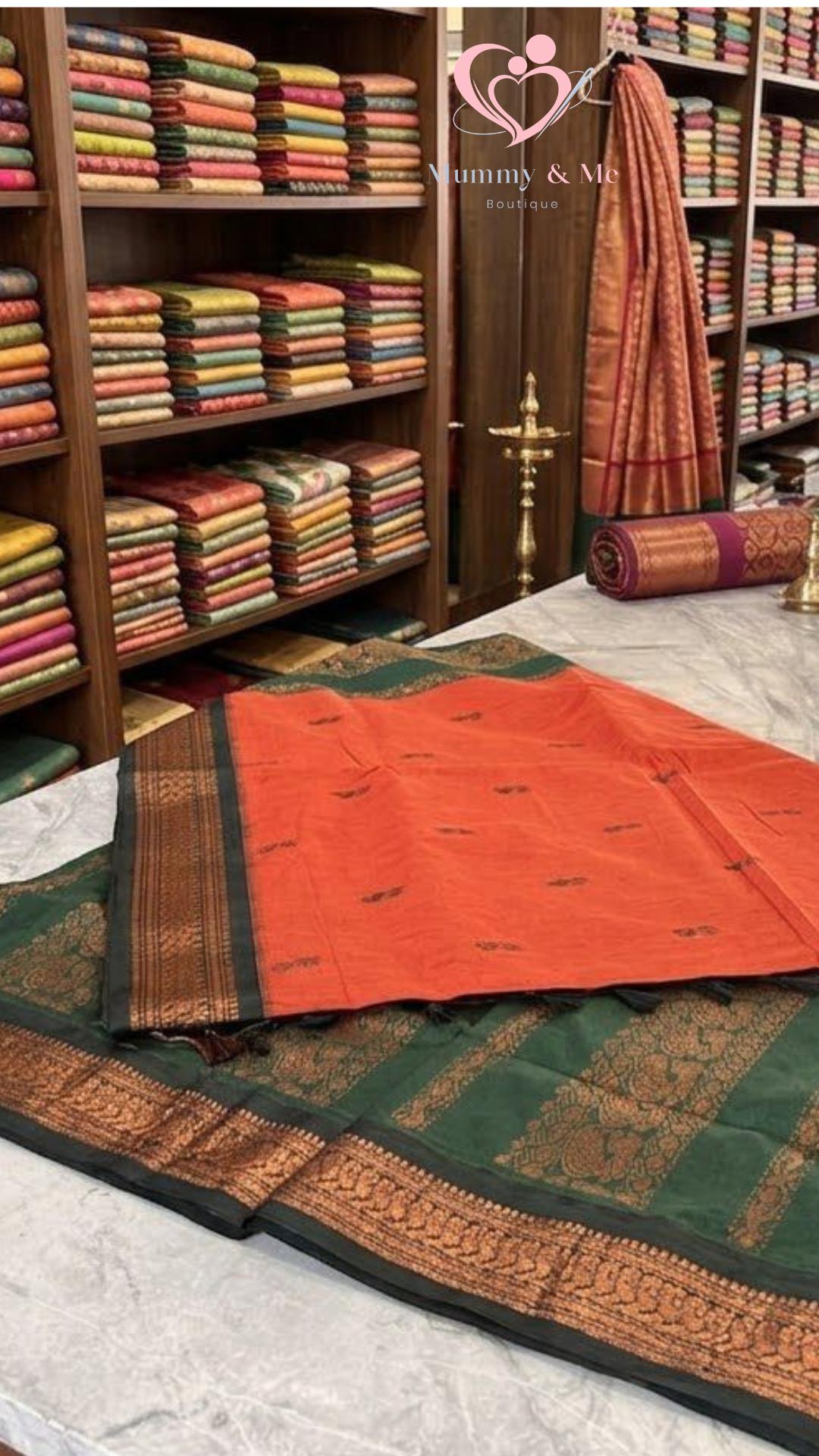 KANCHI COTTON SAREE - Image 3