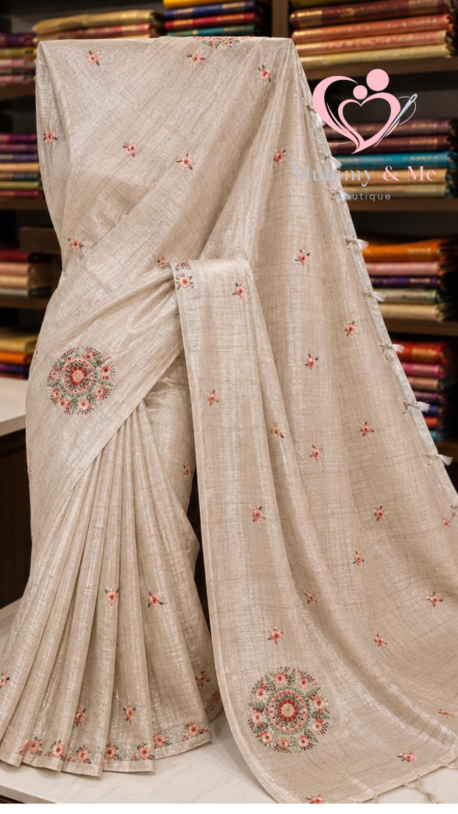 TUSSAR SILK SAREE - Image 3