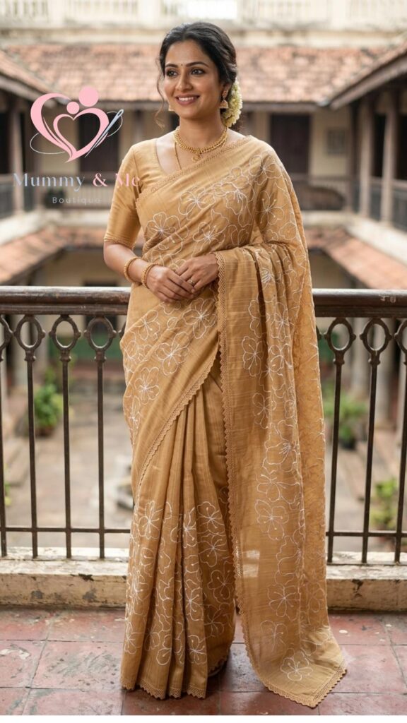SEMI MATKA SILK SAREE